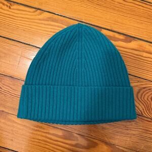 J.Jill 100% Cashmere Beanie, Size Large